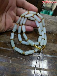 和田玉项链一条可以挂吊坠牌子漂亮